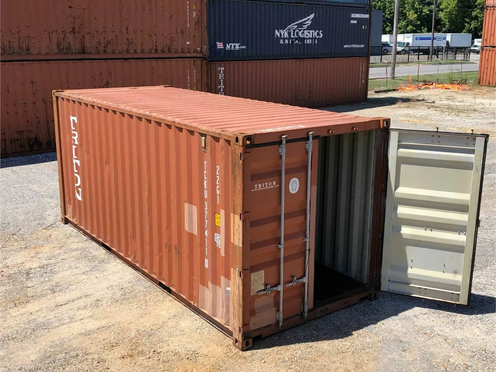 20-Fuß-Versandcontainer – gebraucht
