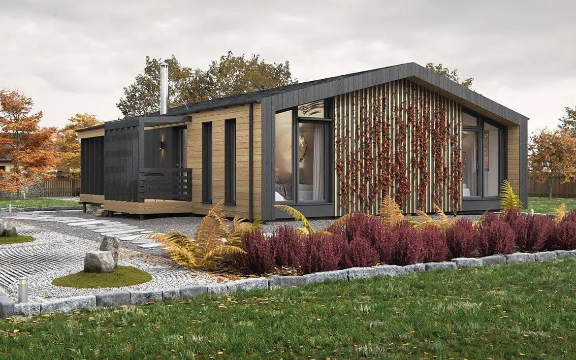 Fertighaus sofort verfügbar Chalet K-Home-M-80