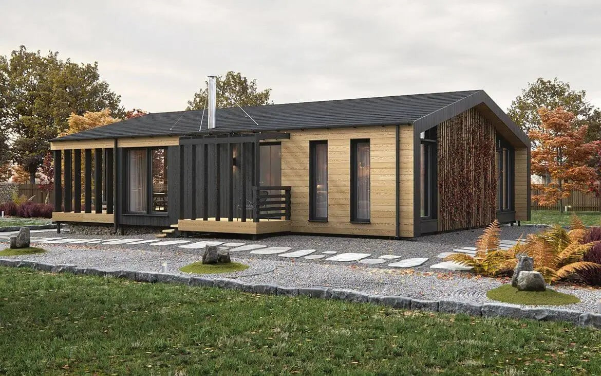 Fertighaus sofort verfügbar Chalet K-Home-M-80