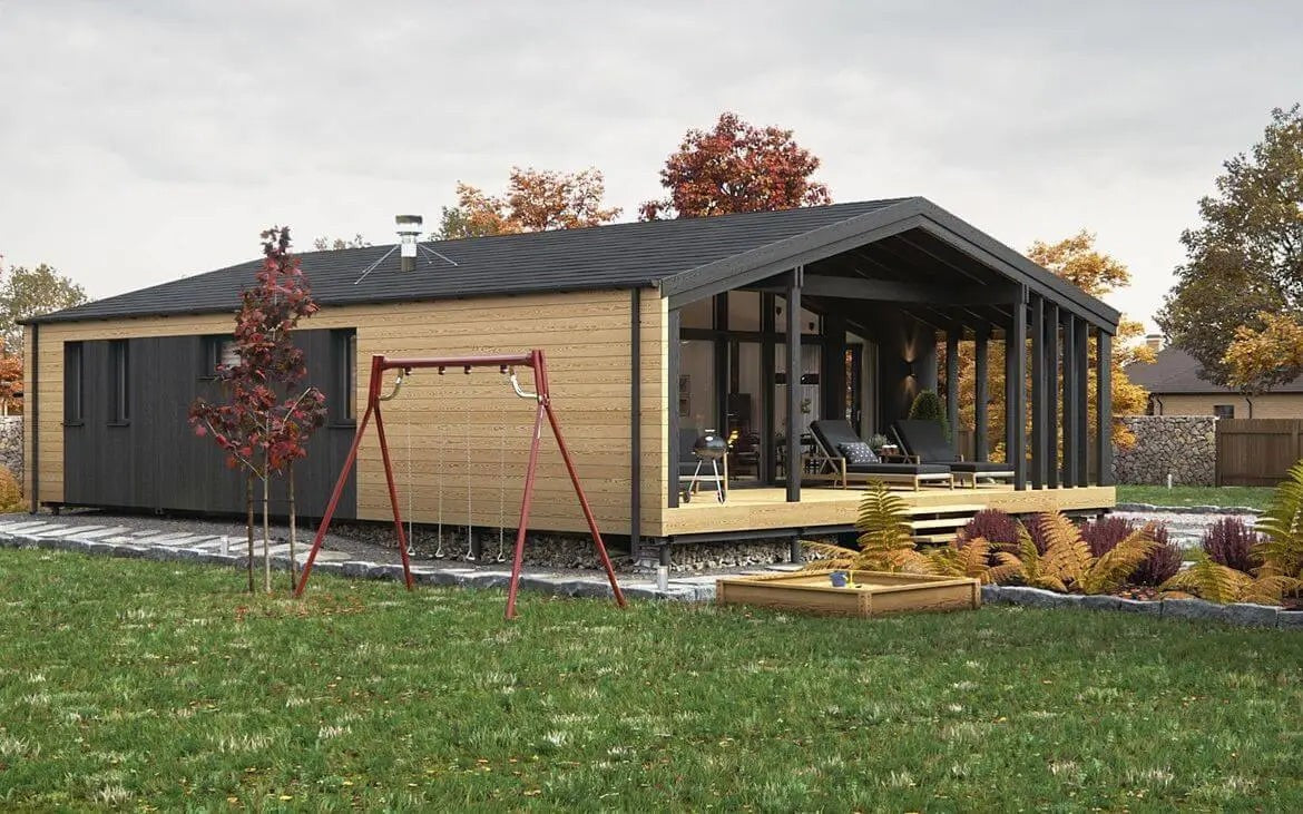 Fertighaus sofort verfügbar Chalet K-Home-M-80