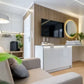 Mobiles Haus Pro mit zwei Schlafzimmern für 4 Betten 57m²