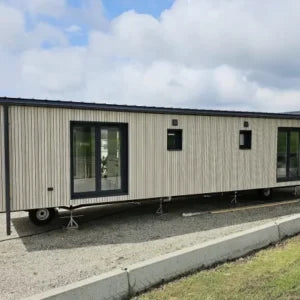 Mobiles Haus Pro mit zwei Schlafzimmern für 4 Betten 57m²