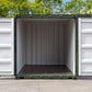10 Fuß Standard-Seecontainer – Blau RAL 5010