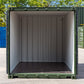 10 Fuß Standard-Seecontainer – Blau RAL 5010