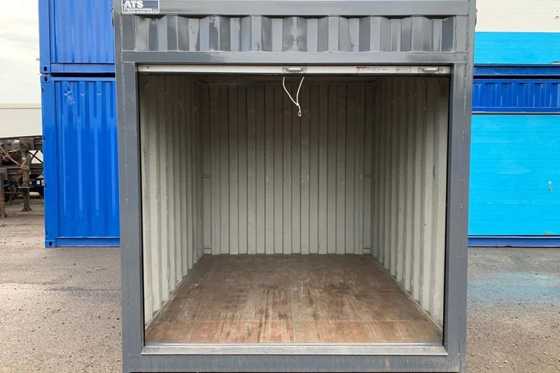 10-Fuß-Seecontainer mit Rolltor – gebraucht