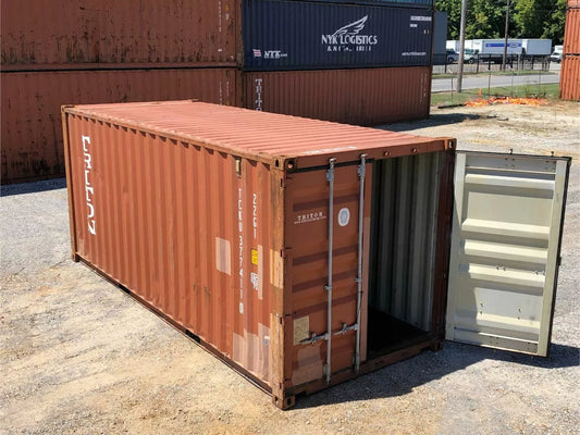 20-Fuß-Versandcontainer – gebraucht